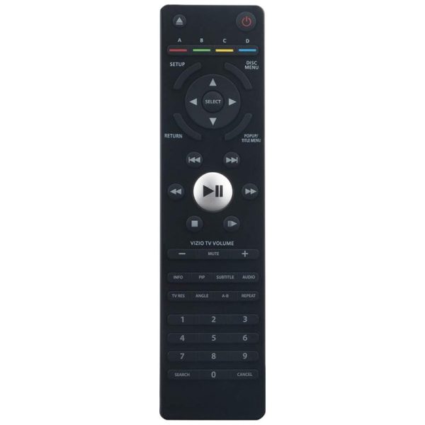 VR7A VR7 Remote Control Replacement for Vizio Blu-ray DVD Player VBR220 VBR200W