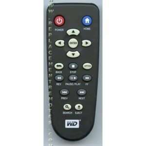 Western Digital HOF10F275GPD3 Streaming Remote Control