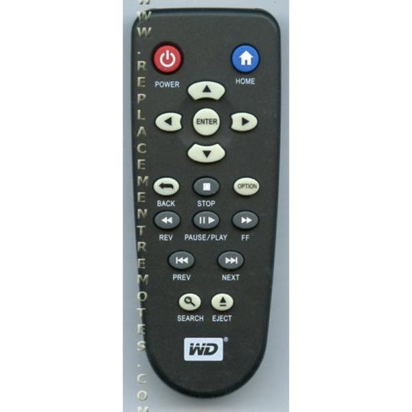 Western Digital HOF10F275GPD3 Streaming Remote Control