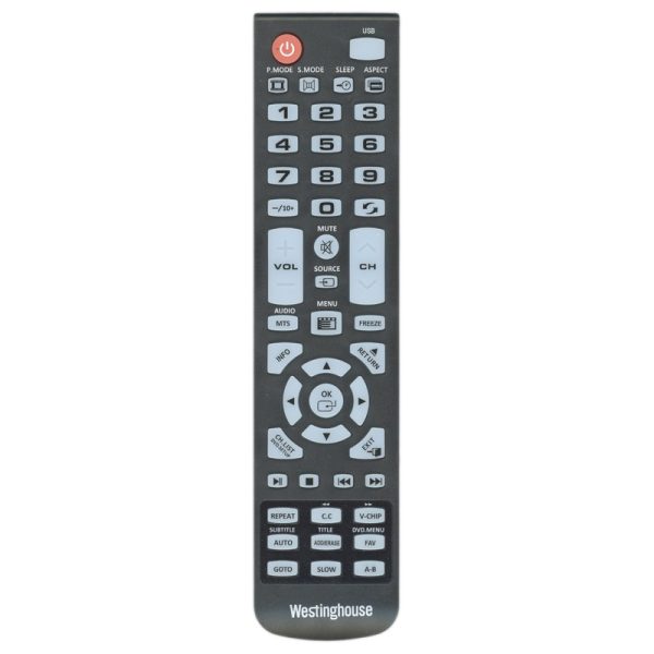 Westinghouse 84504603BB1 TV Remote Control