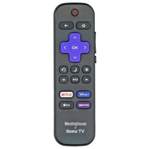 Westinghouse RCALIR 2022/2023 ROKU TV Remote Control – Netflix, Disney, Apple TV +, HBO Now – 3226001231
