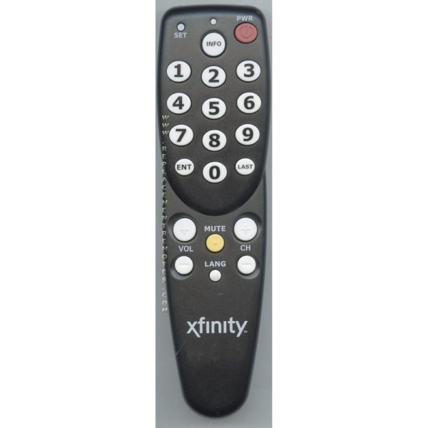 xfinity 3167ABC0R Jumbo Digital TV Tuner Converter Remote Control