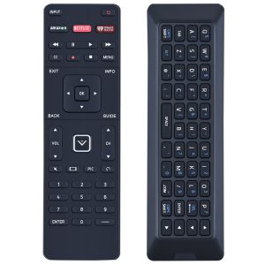 XRT500 Qwerty Remote Control Replacement for vizio HDTV M322I-B1