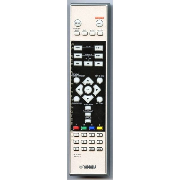 Yamaha BDP100 DVD Remote Control
