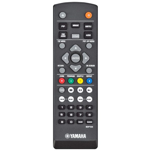 Yamaha BDP123 Blu-ray Remote Control