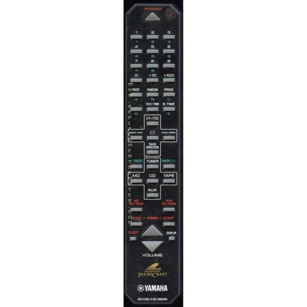 Yamaha CRXE200/E150 Receiver Remote Control