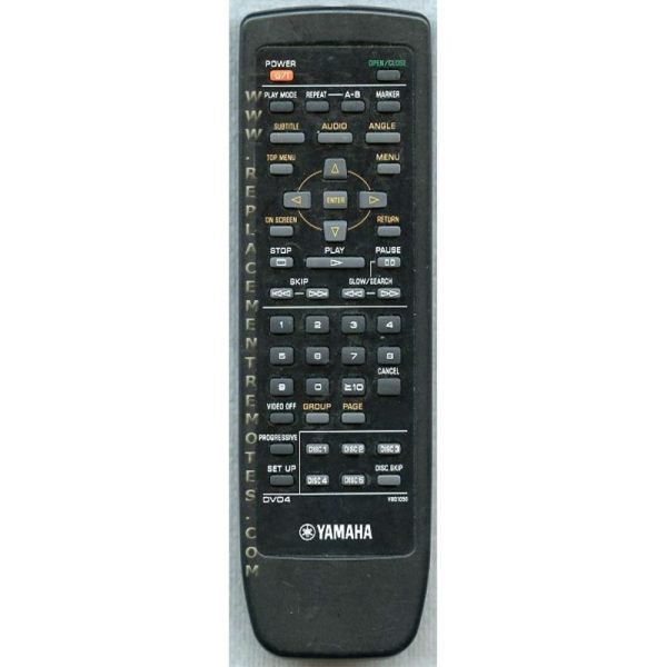 Yamaha DVD4 DVD Remote Control