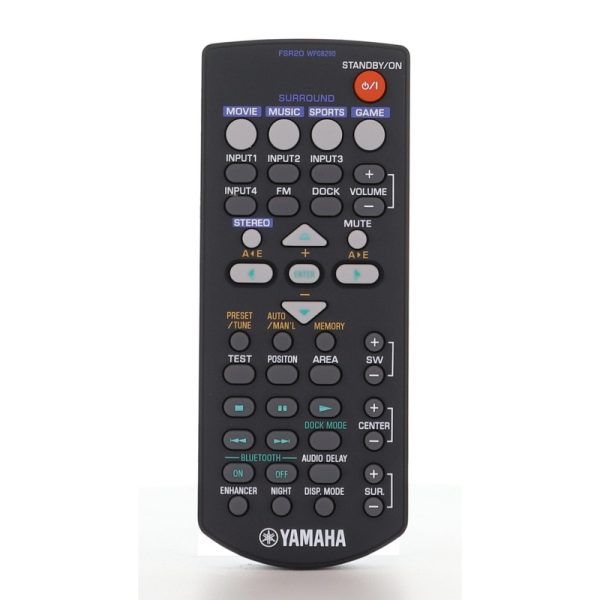 Yamaha FSR20 Sound Bar Remote Control – WP082900