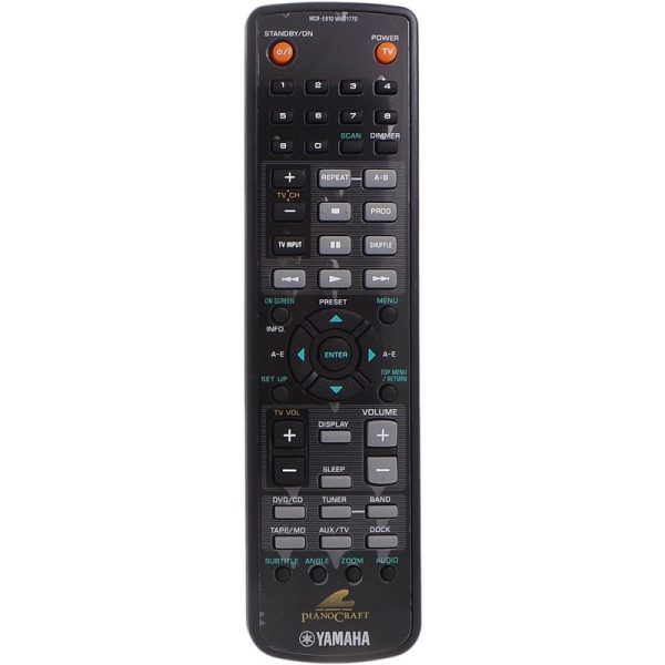 YAMAHA MCR-E810 PianoCraft Micro Component System Original Remote Control  Genuine