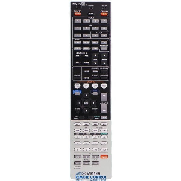 YAMAHA Original Remote Control RAV296 – RX-V2065 HTR-6295 AV Receiver Genuine