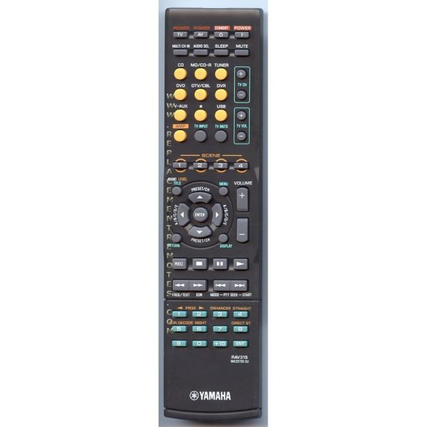 Yamaha RAV315 Receiver Remote Control