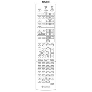 Yamaha RAV332 Receiver Remote Control