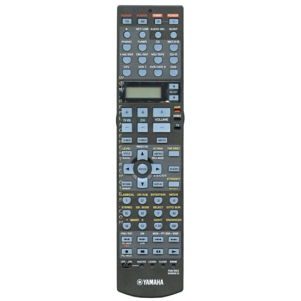 Yamaha RAV363 Receiver Remote Control