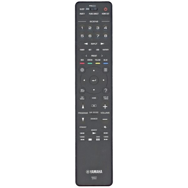 Yamaha RAV571 A/V Receiver Remote Control with touch sensitive backlighting – ZZ475700