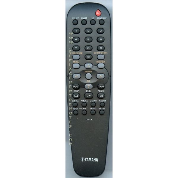 Yamaha RC19237007/01 DVD Remote Control