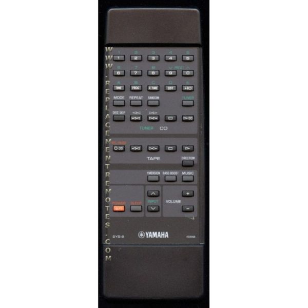 Yamaha SYS16 Audio Remote Control