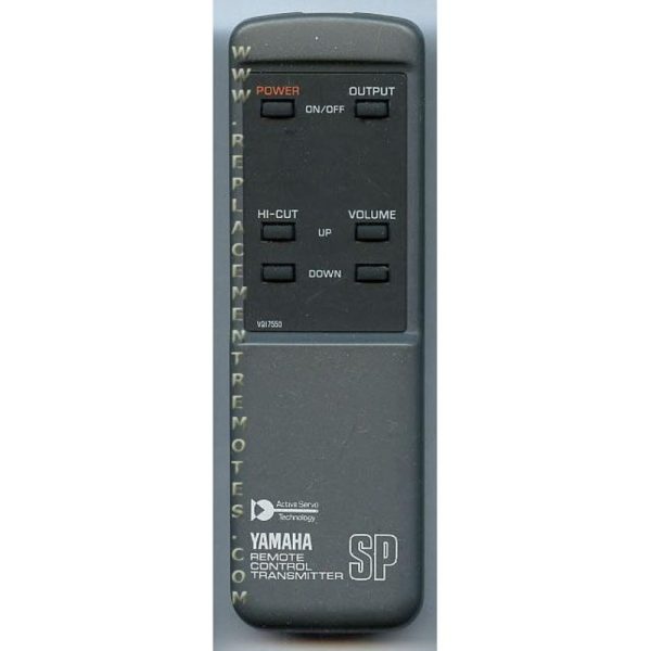 Yamaha VQ17550 Audio Remote Control