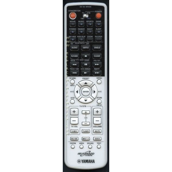 Yamaha WP87020 Home Theater Remote Control