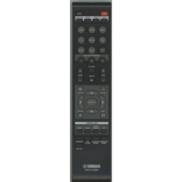 Yamaha ZK608900 Audio Remote Control