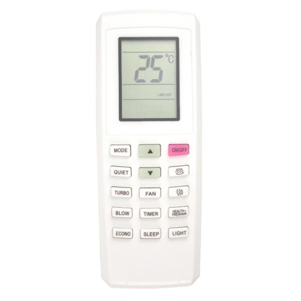 YVOFB5 Remote Control Replacement for Gree Air Conditioner YV1FB7F YV1FB7
